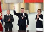 Красноярск. Сергей Ерёмин официально вступил в должность Главы города