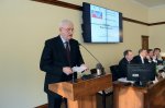 Совет АСДГ. Глава администрации Барнаула Игорь Савинцев представил участникам Совета опыт организации муниципального управления в краевом центре