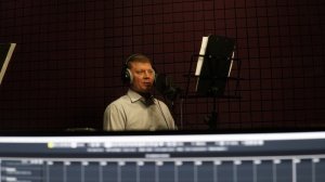 Красноярск. Мэр Сергей Еремин принял участие в озвучке пешеходного аудиогида