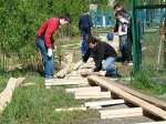 Омск. Общественники содействуют благоустройству города и развитию спорта