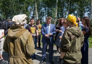 Томск.  По инициативе мэра Ивана Кляйна студенческие отряды благоустроят мемориальные захоронения