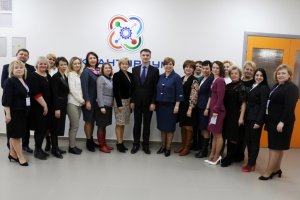 Чебоксары. Город посетила делегация из Ижевска с целью ознакомиться с практиками столичного образования