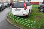 Казань. Управления административно-технической инспекции будет штрафовать водителей за парковку в зеленой зоне